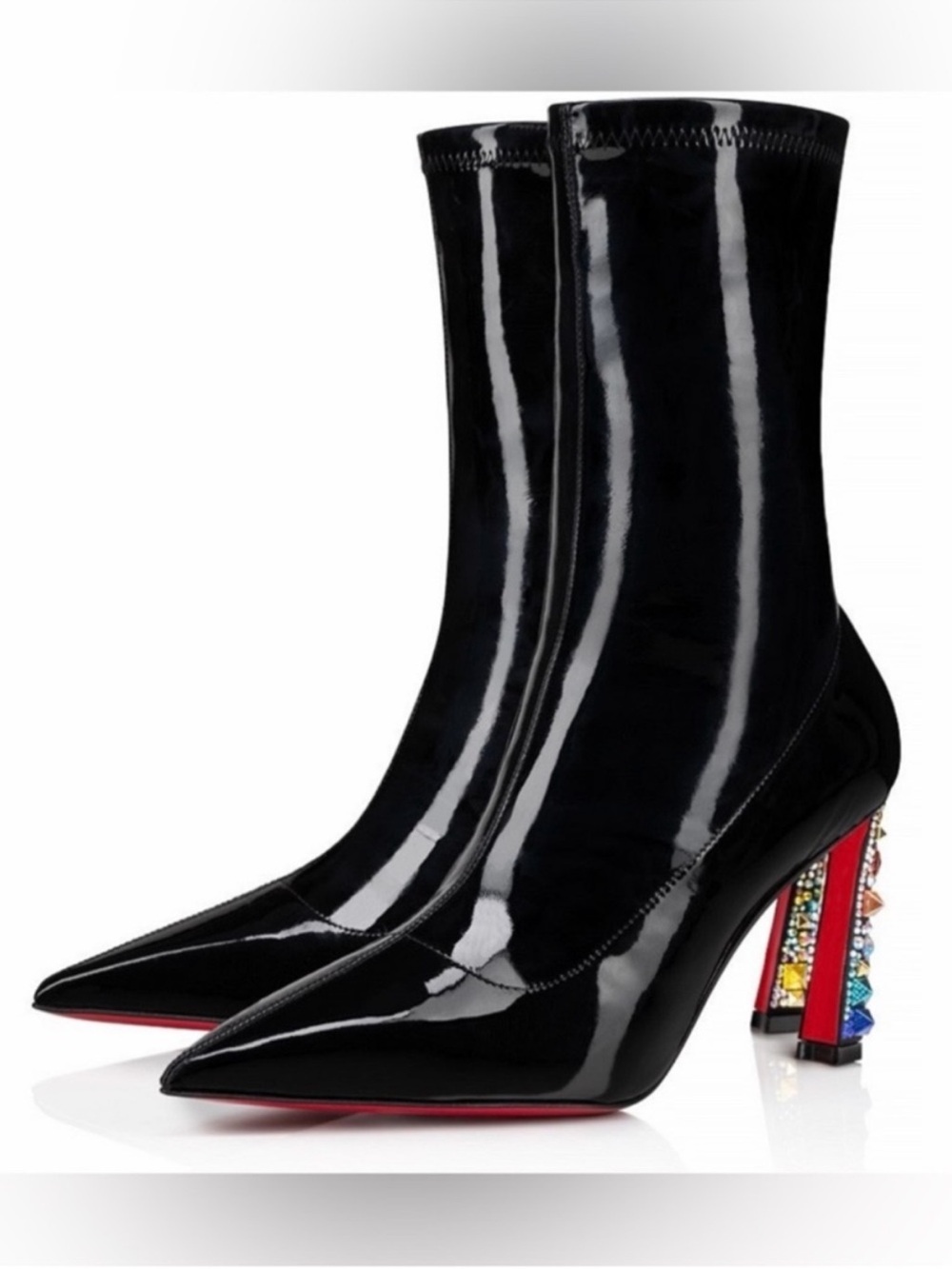 Christian Louboutin Limited edition Cosmic
boots Strass Crystal heels
RETAIL2295